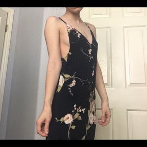 Reformed Floral Print Maxi Dress