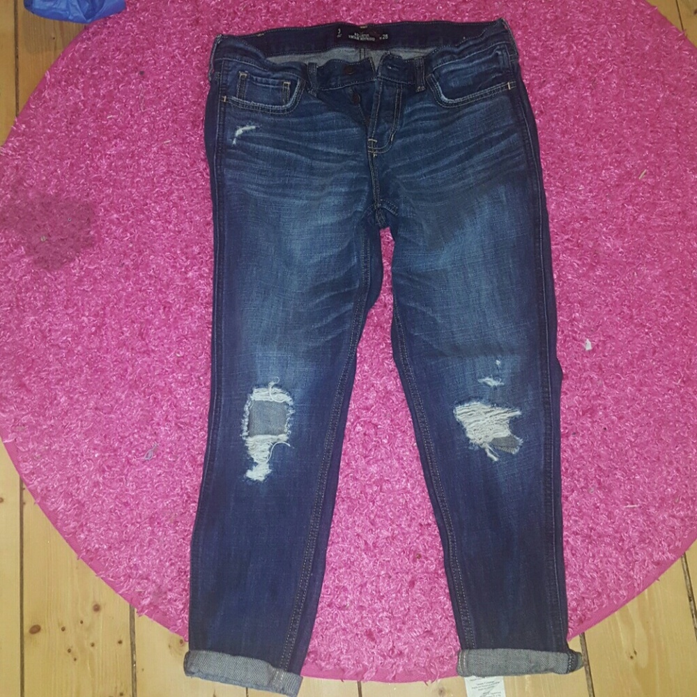 -Hollister boyfriend Jeans