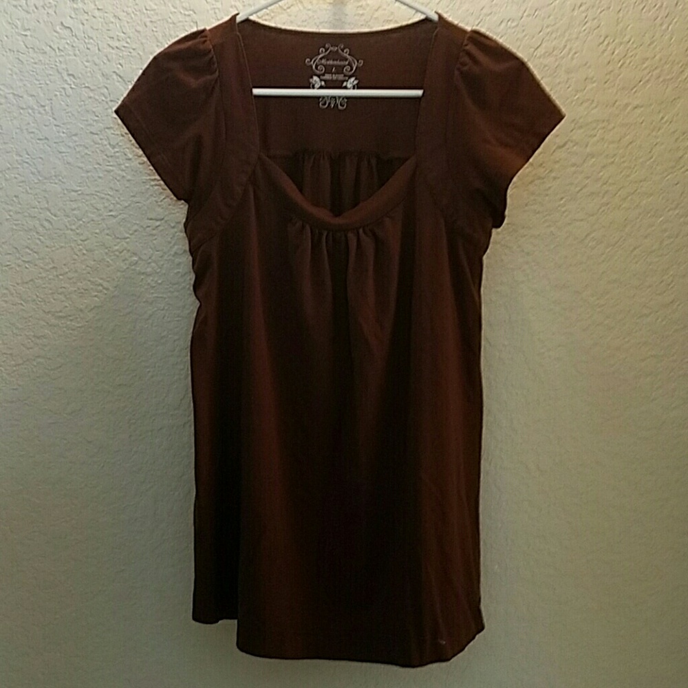 Motherhood Maternity Brown Top
