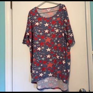4th of July LulaRoe Irma, size small 🇺🇸⭐️⭐️⭐️
