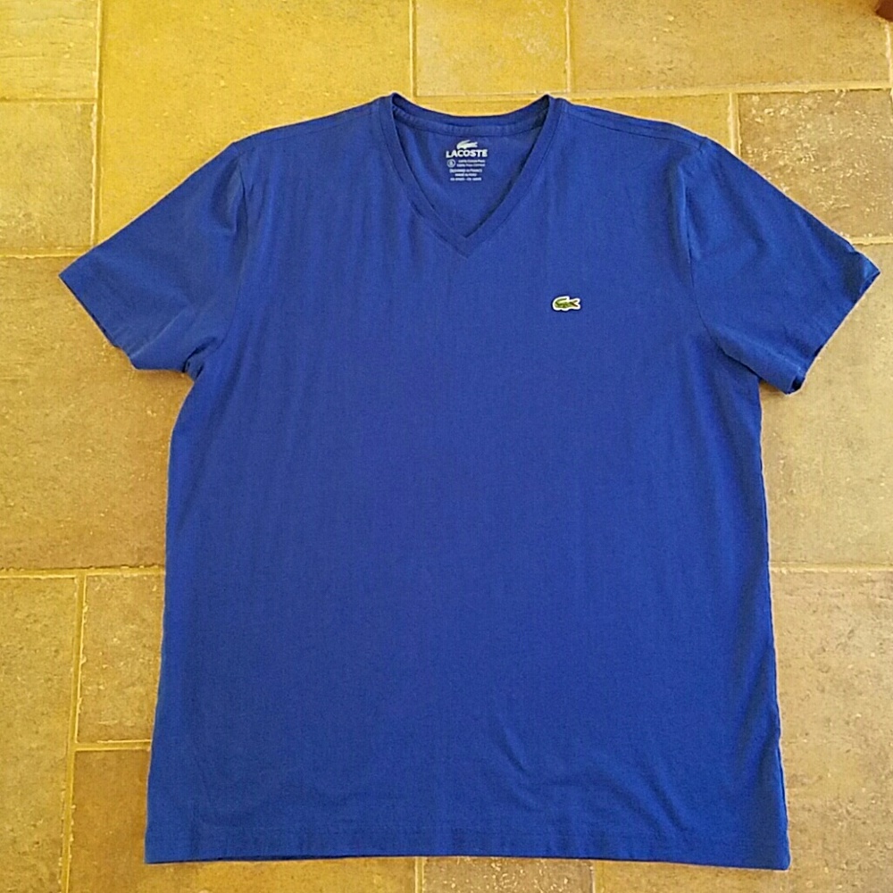 Lacoste V Neck T-shirt
