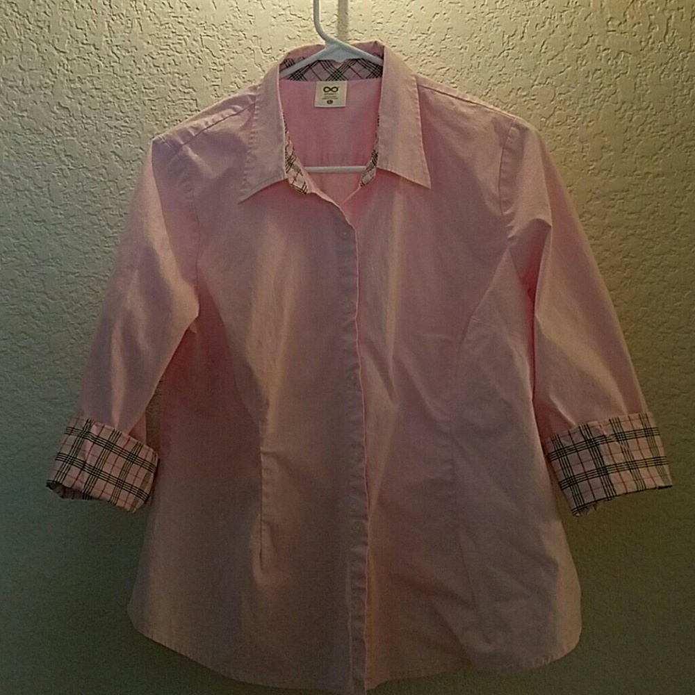 Maternity Pink Dress Top