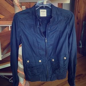 Blue cargo jacket 💙