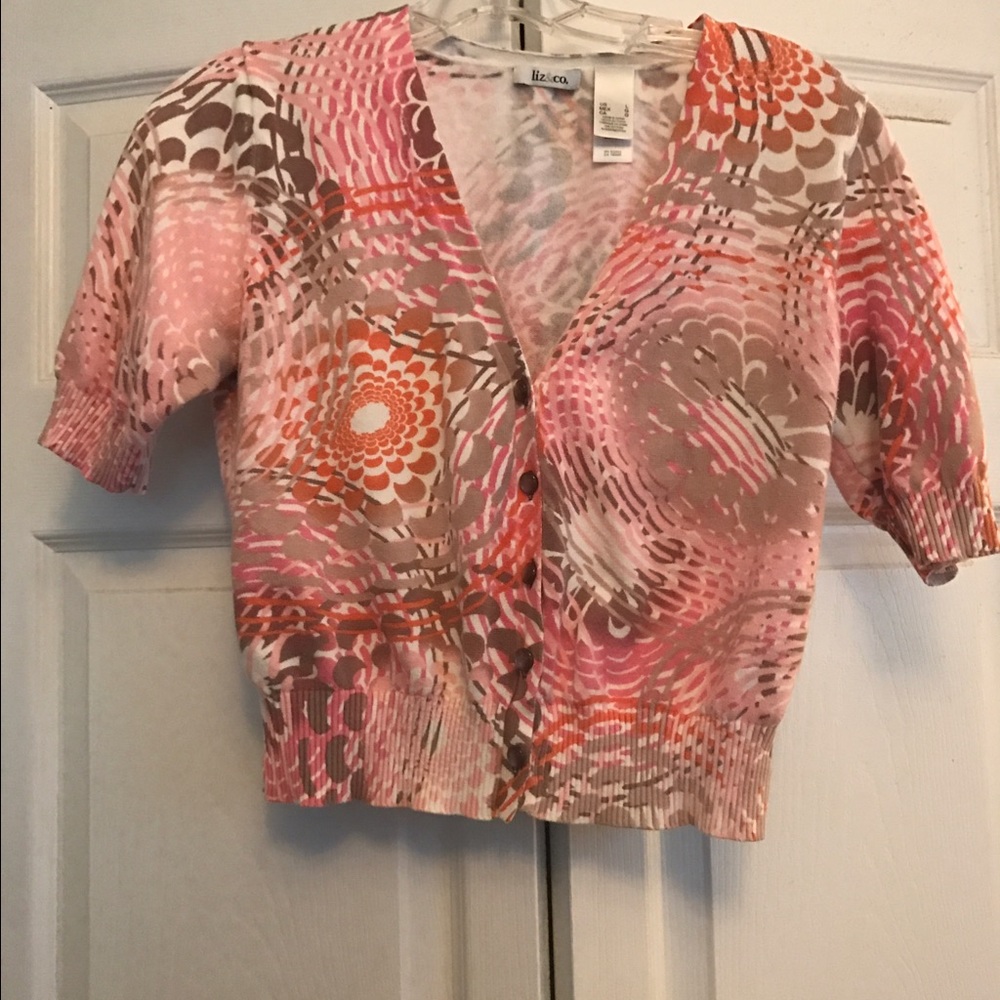 Liz & Co. Beautiful Cropped Sweater