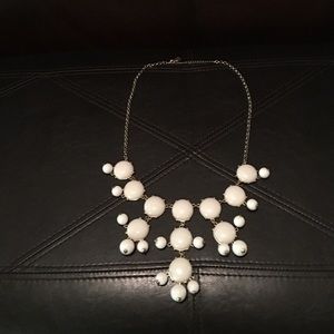 White bubble necklace