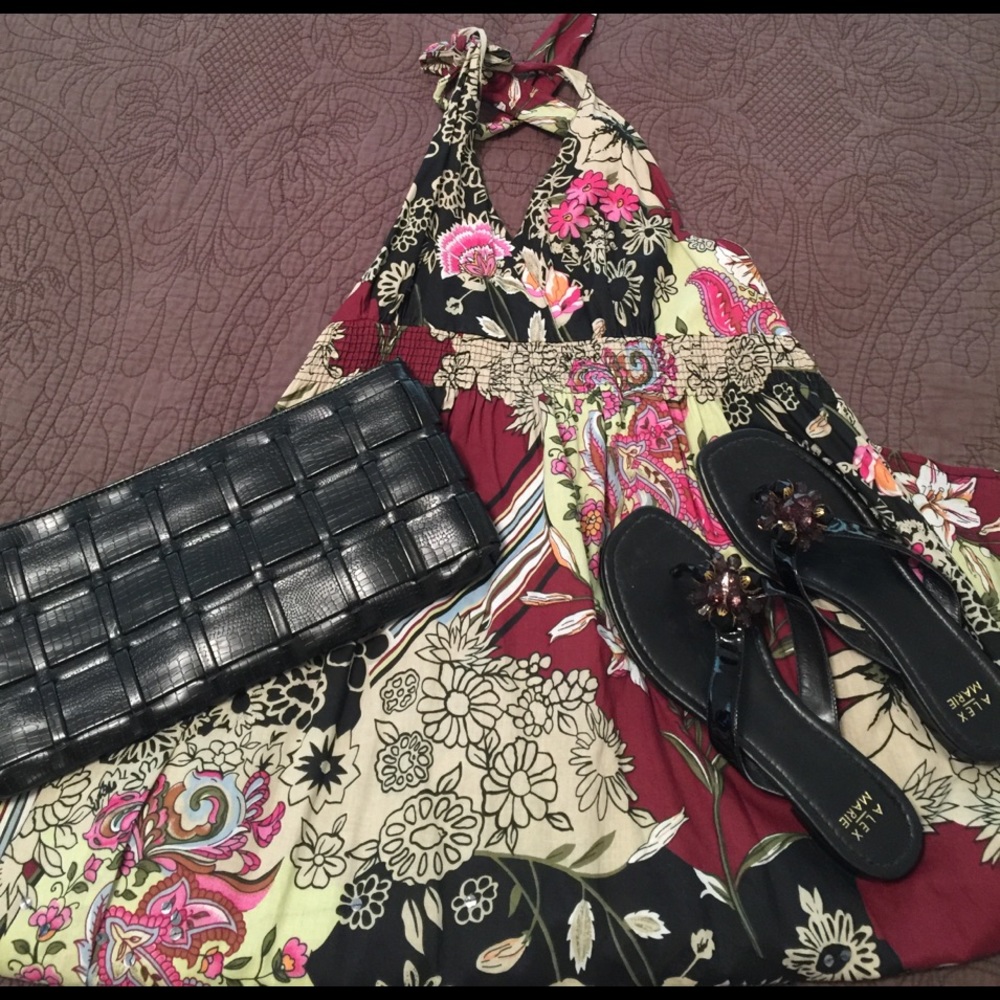 Alex Marie black sandals