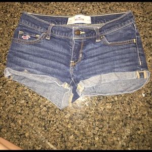 Hollister jean shorts