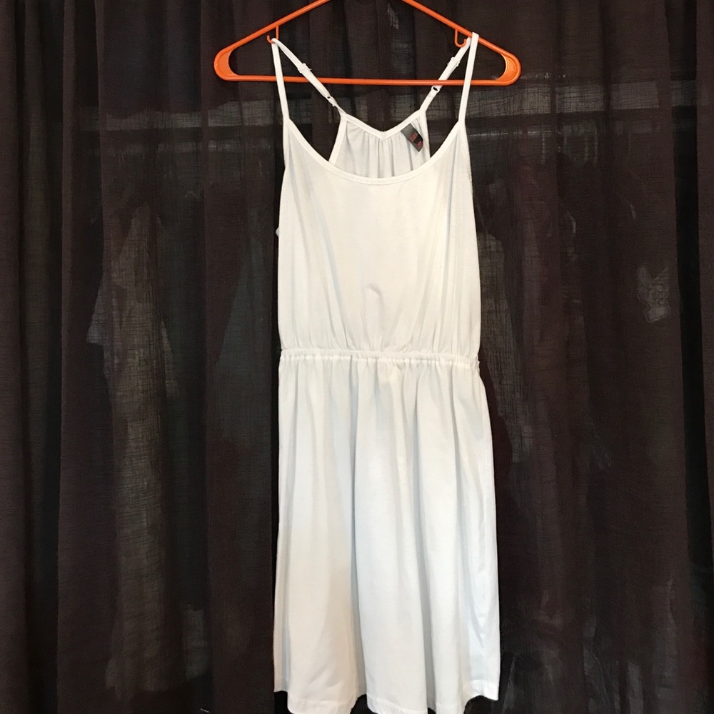 White cotton dress