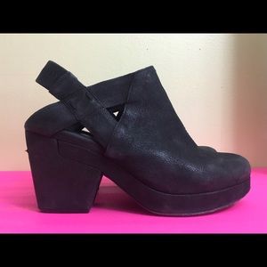 Eileen Fisher Grip Platform Clog Booties