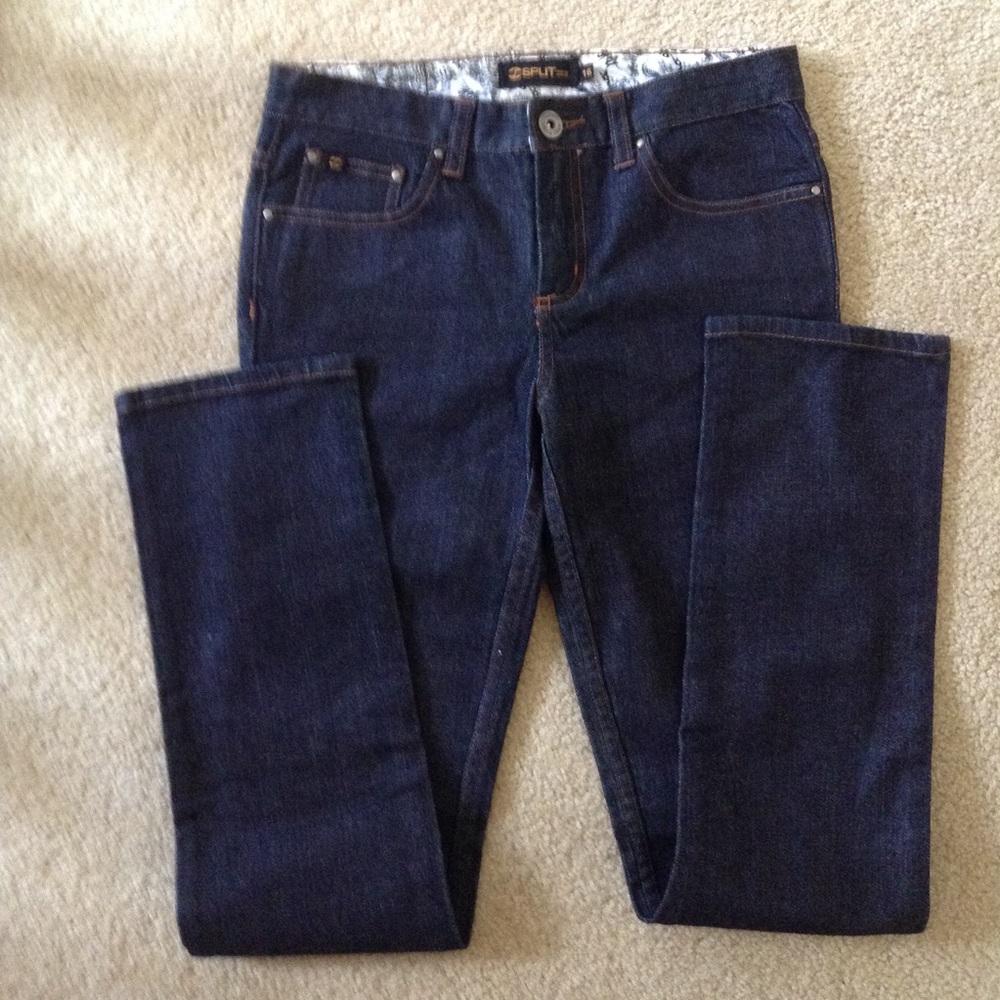 Split jeans