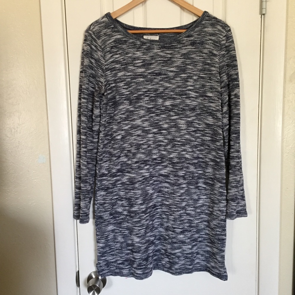 Long sleeve sweater dress