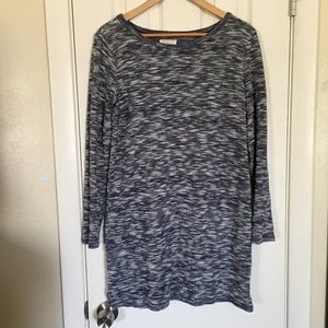 Long sleeve sweater dress