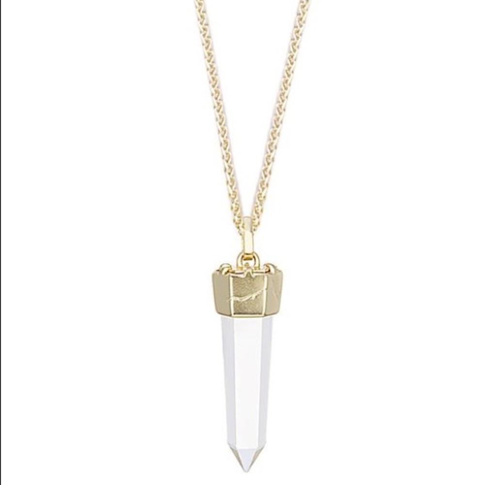 Kendra Scott Nora Necklace in Rock Crystal