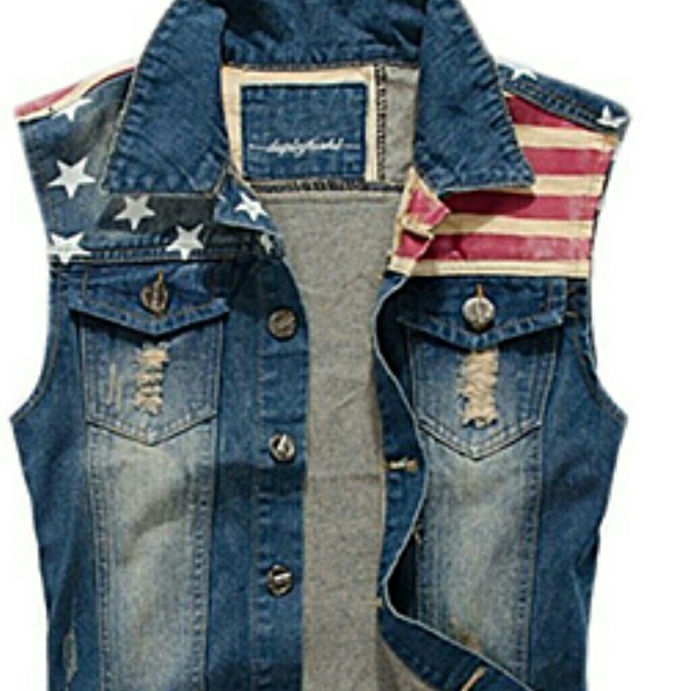 Men Denim Vest