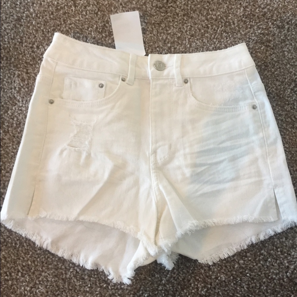 White Shorts