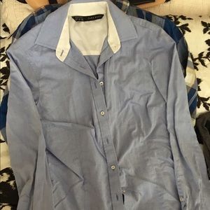 Zara blue Shirt