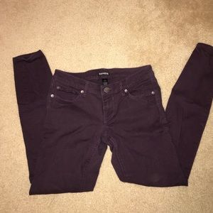 Express skinny jeans