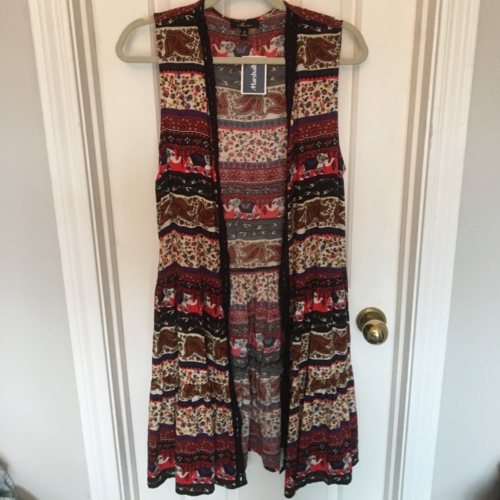 Long Cotton elephant vest