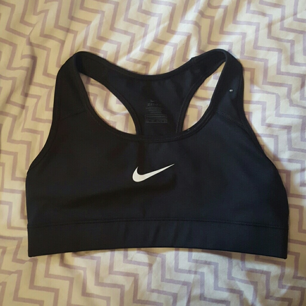 Black Nike Sports Bra