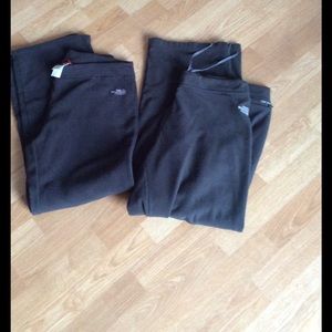 North Face Fleece Lounge Pants.
