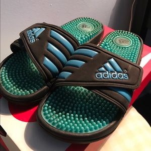 SALE ❗️❗️  Blue Adidas Slide Sandals ✨✨