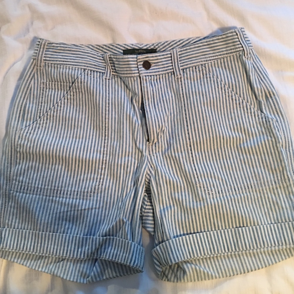 Ralph Lauren cotton striped shorts