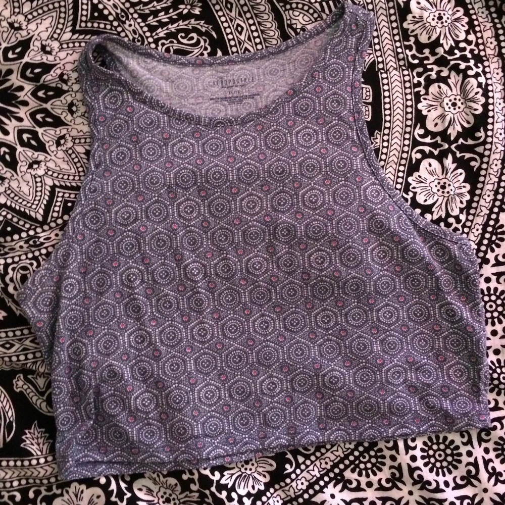 Aeropostale high neck crop top
