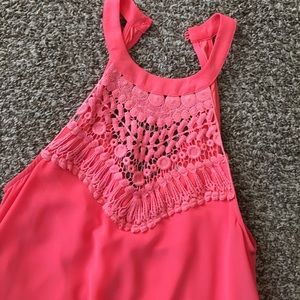 Peach dress from Nordstrom