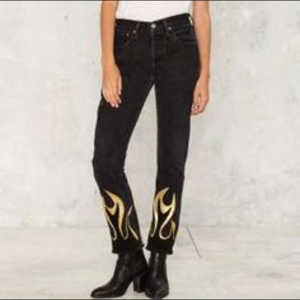 After Party Hang Fire Levi's 505 Jeans