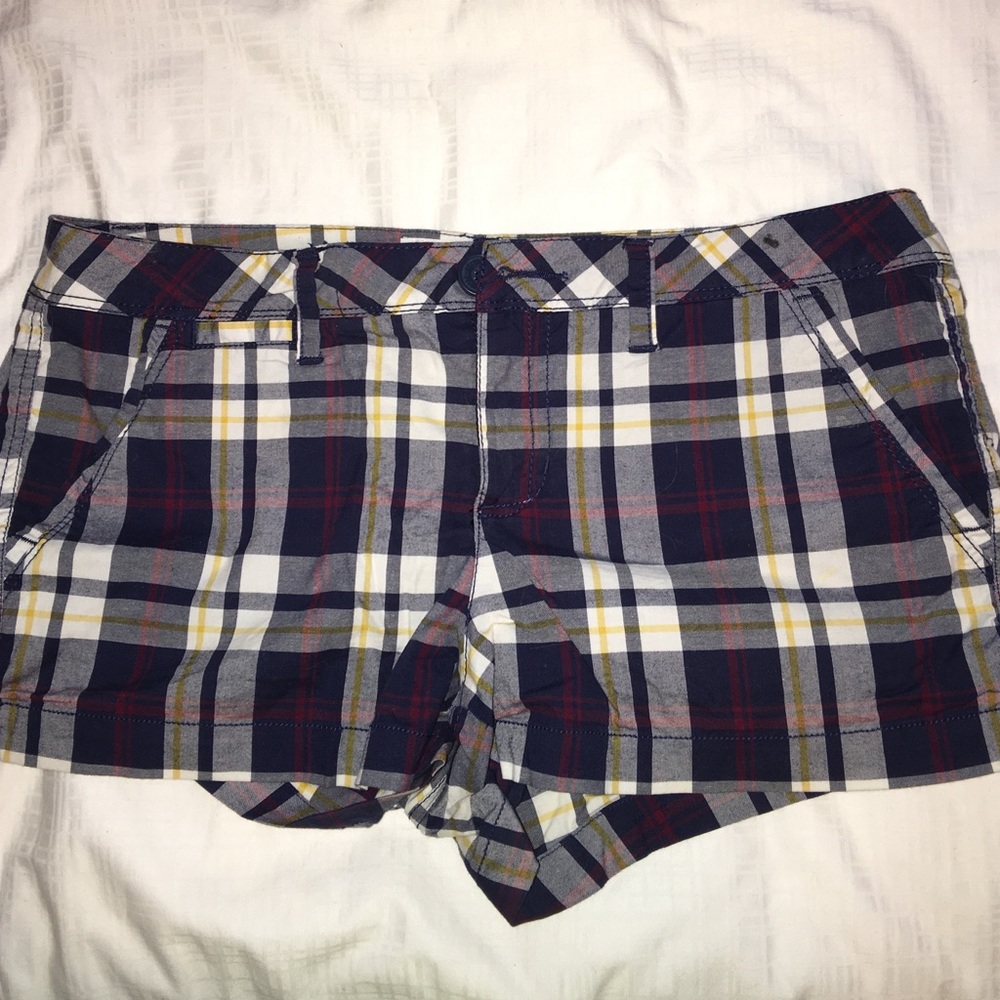 Plaid shorts