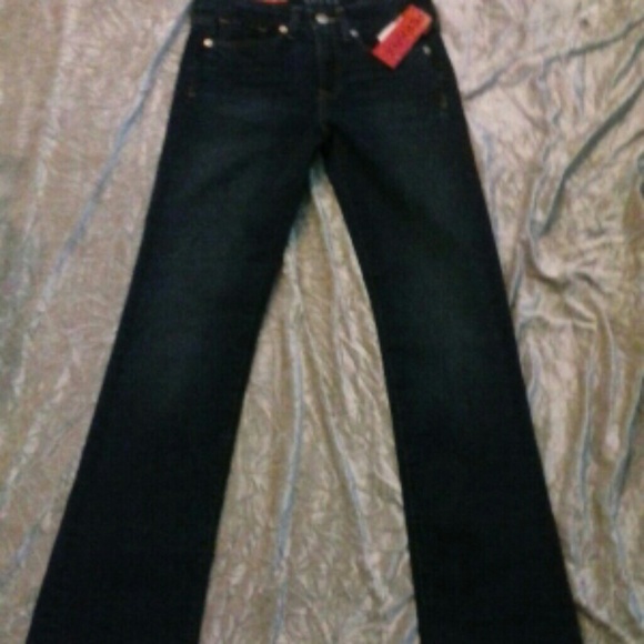 SPANX SLIM BOOT 5 Pocket JEAN KIRBY 25 X 33  XS 2 - Picture 7 of 7