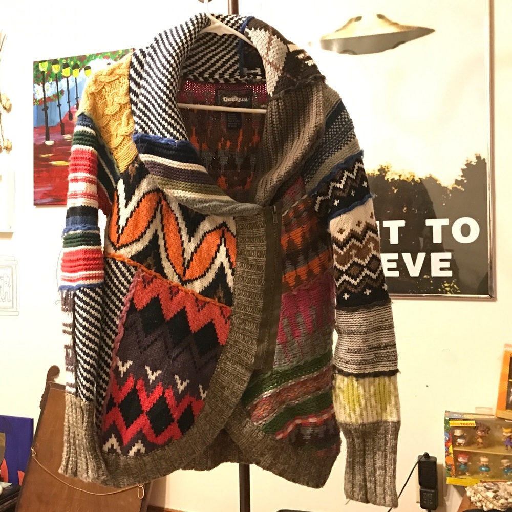 Desigual blazer style sweater