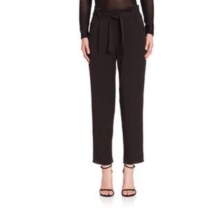 ALC Jacob paperbag high waisted straight leg pant