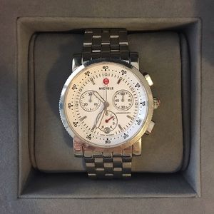 Michele Women's Sport Sail White Dial MWW01C000021