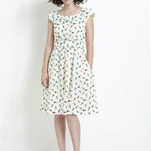 Modcloth Day after Day Dress in Pineapples