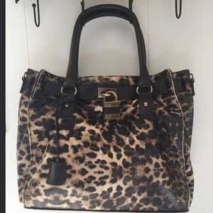 Leopard Print Tote