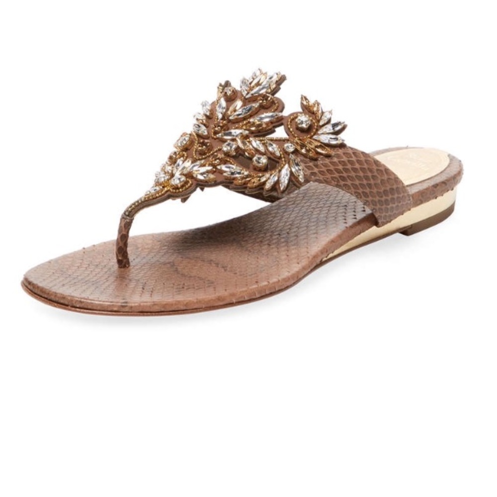 RENE CAOVILLA Ayer Stone Sandal *BRAND NEW*