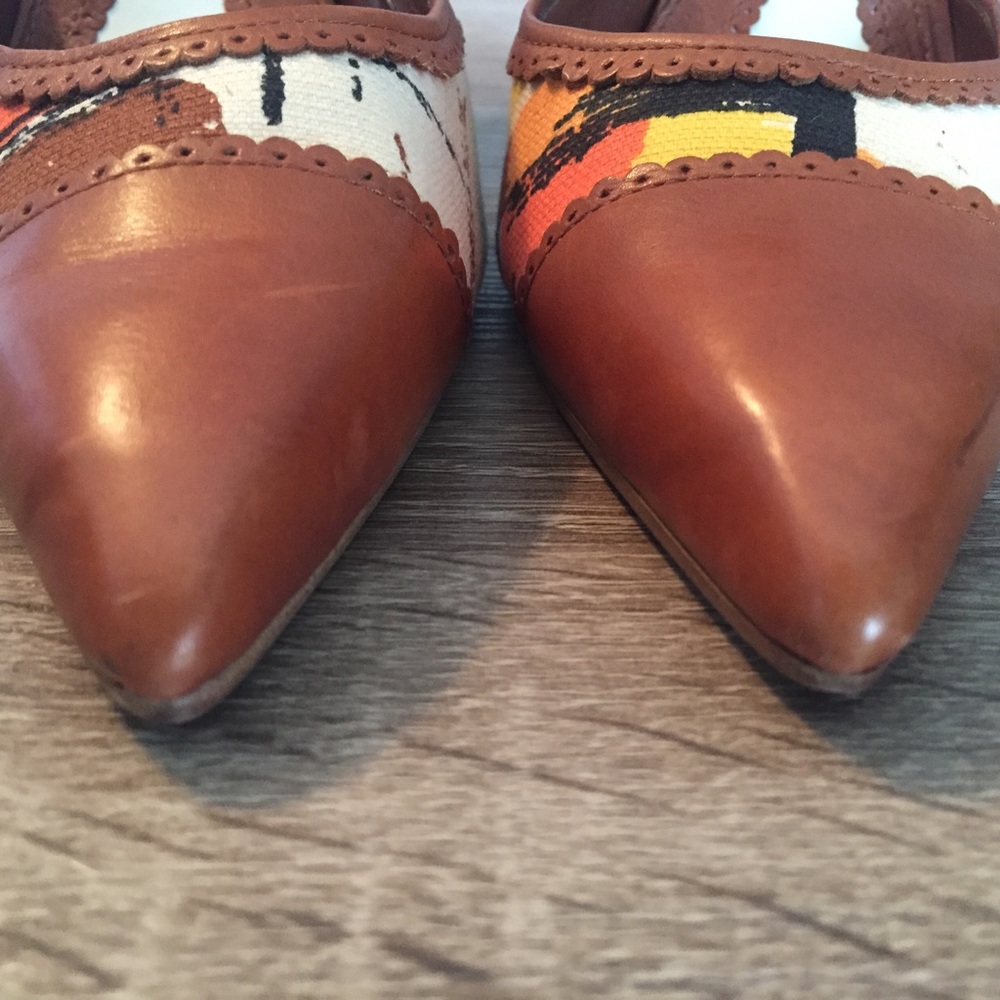 Enzo Angiolini camel colored leather - Picture 3 of 4