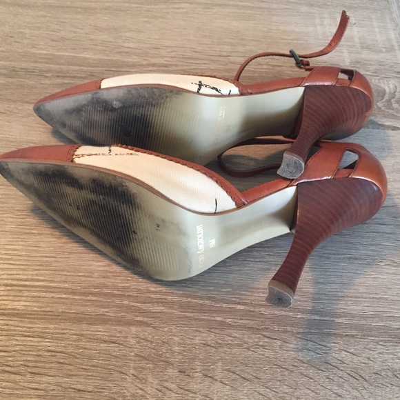 Enzo Angiolini camel colored leather - Picture 4 of 4