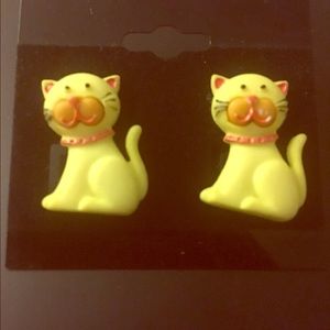 Cat earrings
