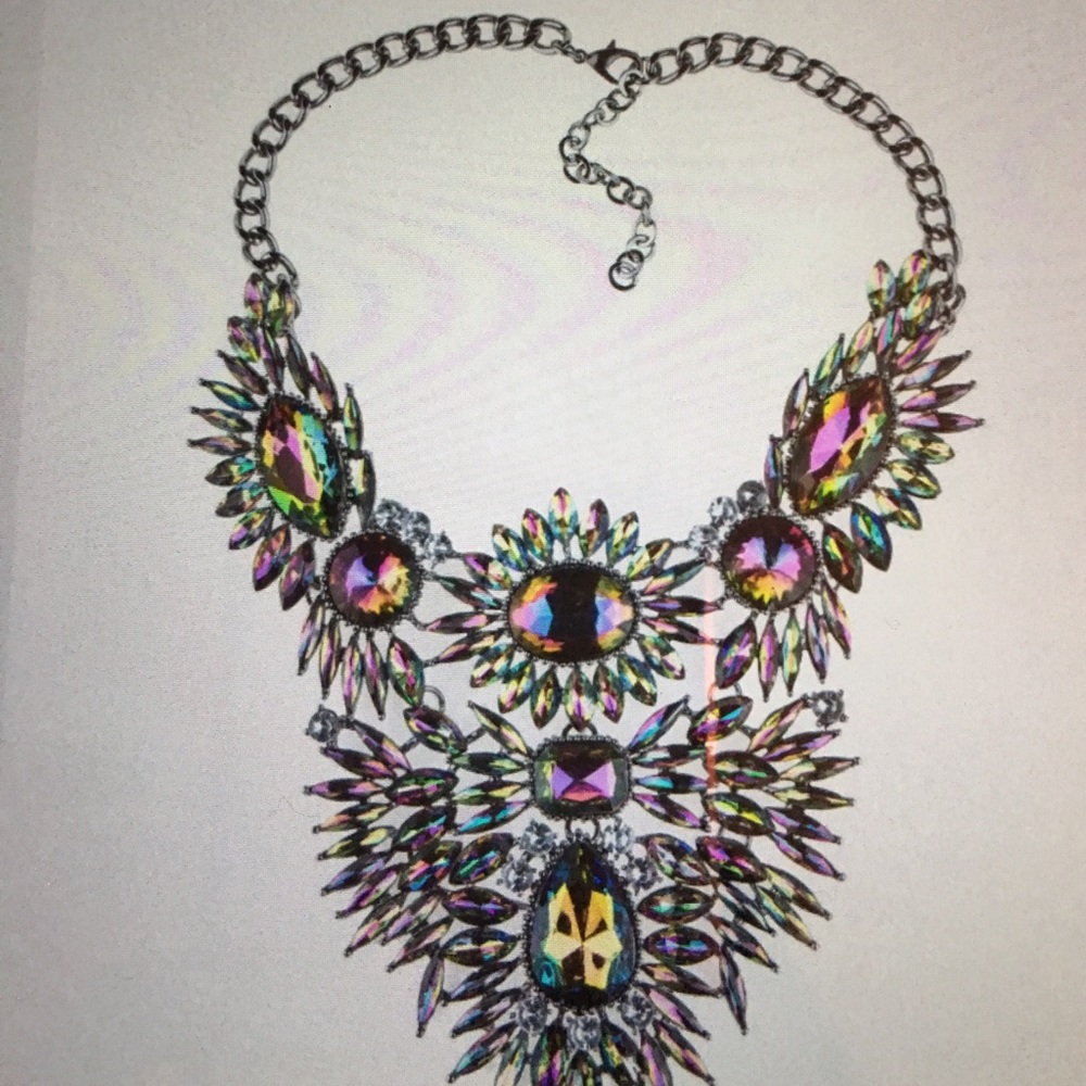 NWT fashion jeweled necklace