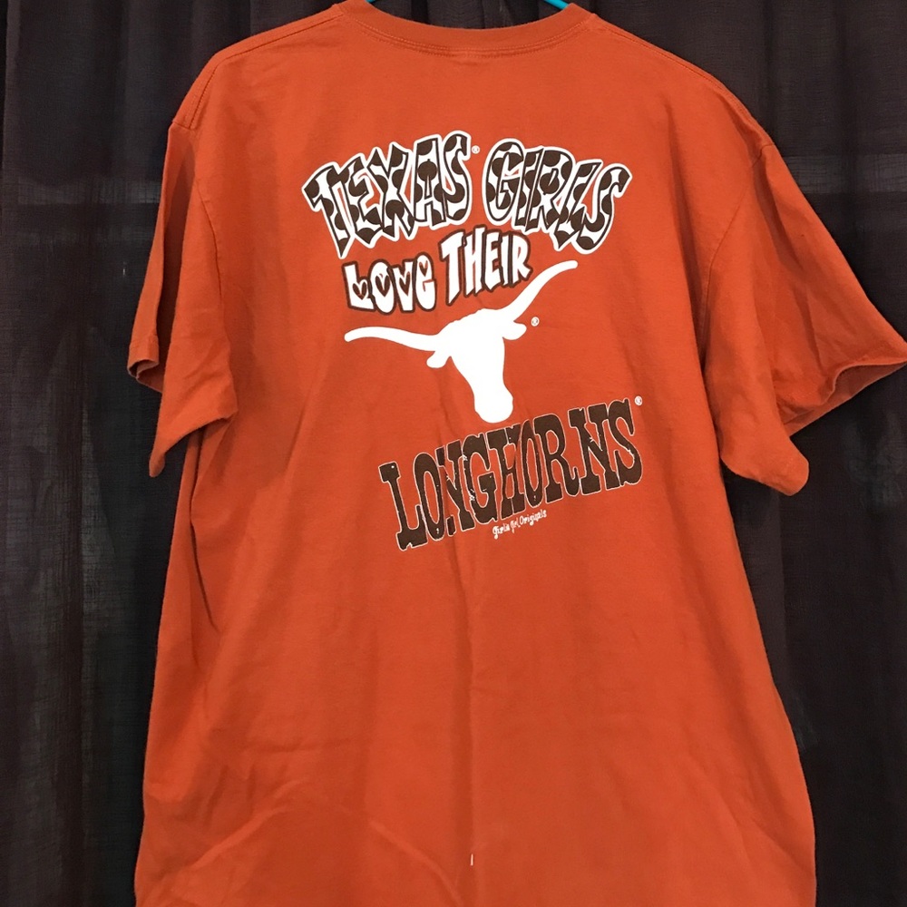 Longhorn tshirt (back of shirt)