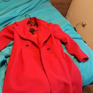 Women's peacoat.