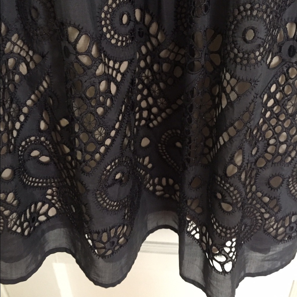 Burlapp Navy dress for Anthropologie - Picture 3 of 3