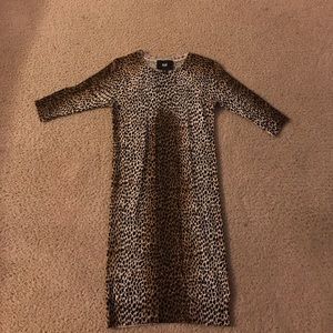D&G Leopard Print Mini Dress