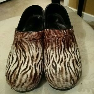 Dansko clog slip on shoes