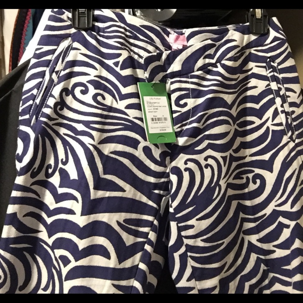 Lilly Pulitzer "Elaine" cropped pant