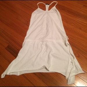 Jungle white small summer dress/coverup
