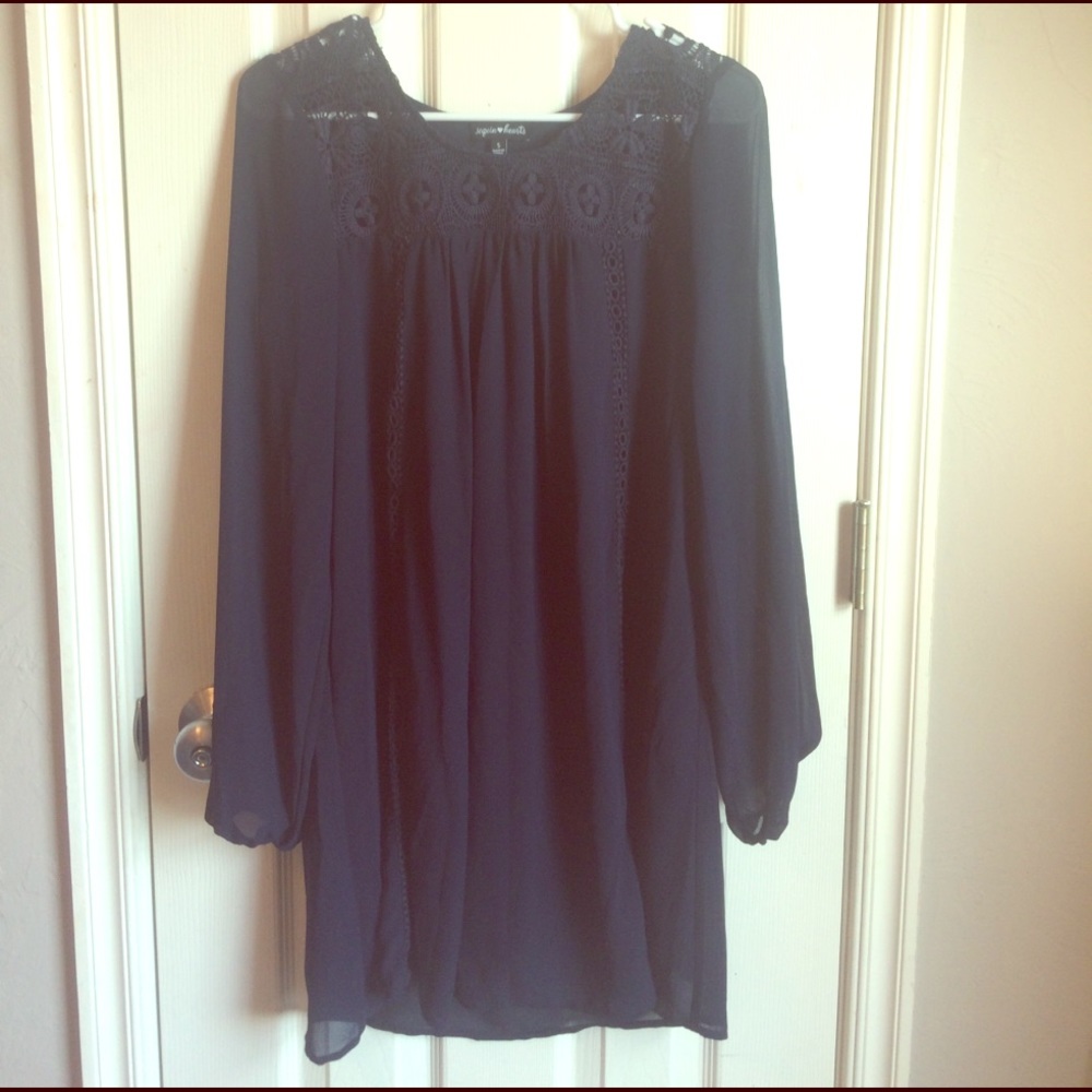 Silky Polyester Dress