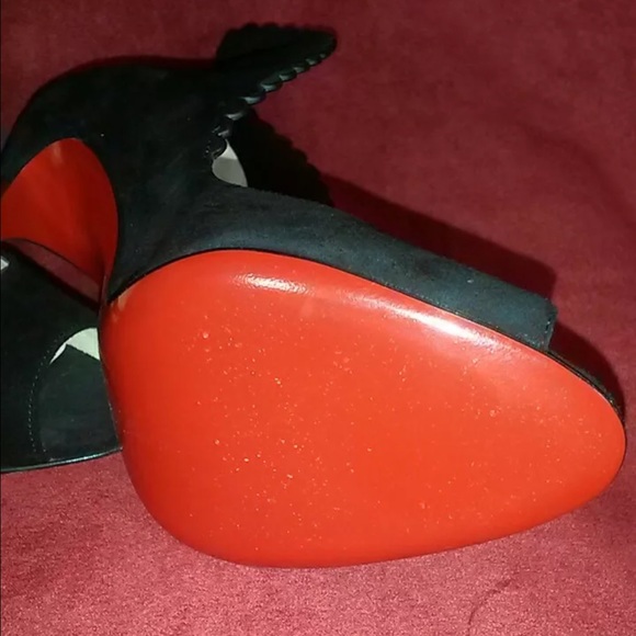 Authentic Christian Louboutin Pijonina Peep-toe - Picture 3 of 8